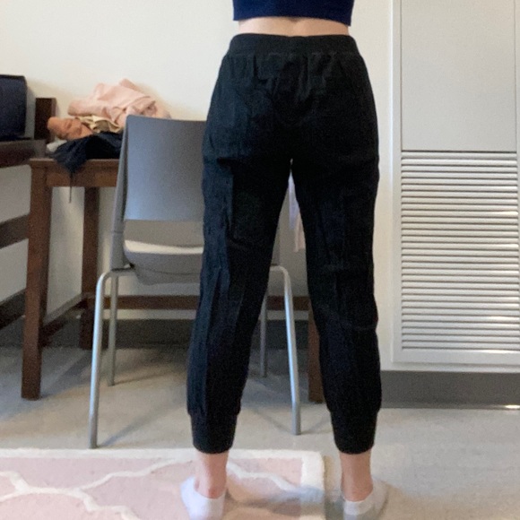 Black jogger pants - Picture 2 of 2